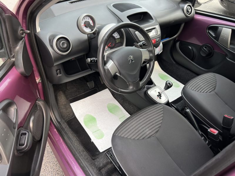 PEUGEOT 107 PHASE 3 1.0 68 Cv BOITE AUTOMATIQUE 5 PORTES CRIT AIR 1 - GARANTIE 1 AN