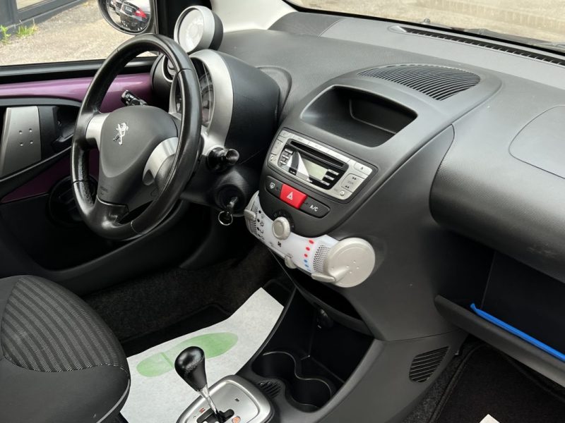 PEUGEOT 107 PHASE 3 1.0 68 Cv BOITE AUTOMATIQUE 5 PORTES CRIT AIR 1 - GARANTIE 1 AN