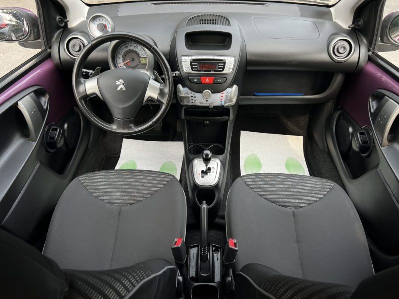 PEUGEOT 107 PHASE 3 1.0 68 Cv BOITE AUTOMATIQUE 5 PORTES CRIT AIR 1 - GARANTIE 1 AN