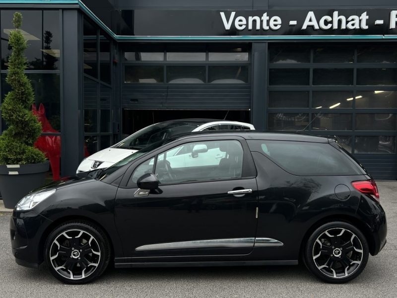 CITROEN DS3 SPORT CHIC 1.6 VTI 120 Cv ECRAN GPS BLUETOOTH FEUX LEDS CRIT AIR 1 - GARANTIE 1 AN