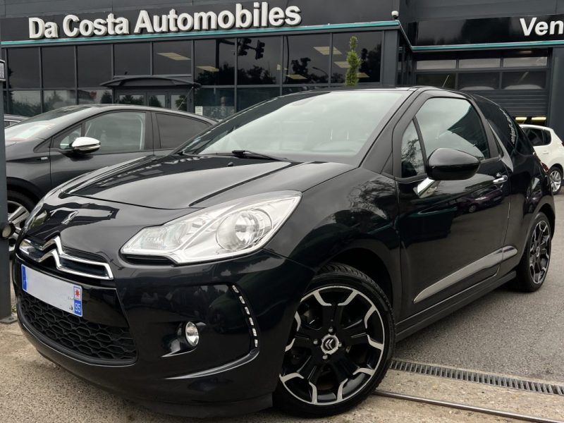 CITROEN DS3 SPORT CHIC 1.6 VTI 120 Cv ECRAN GPS BLUETOOTH FEUX LEDS CRIT AIR 1 - GARANTIE 1 AN