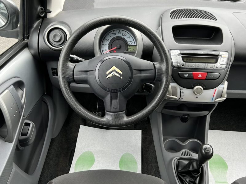 CITROEN C1 1.0 68 Cv 5 PORTES BLUETOOTH CRIT AIR 2 - GARANTIE 1 AN