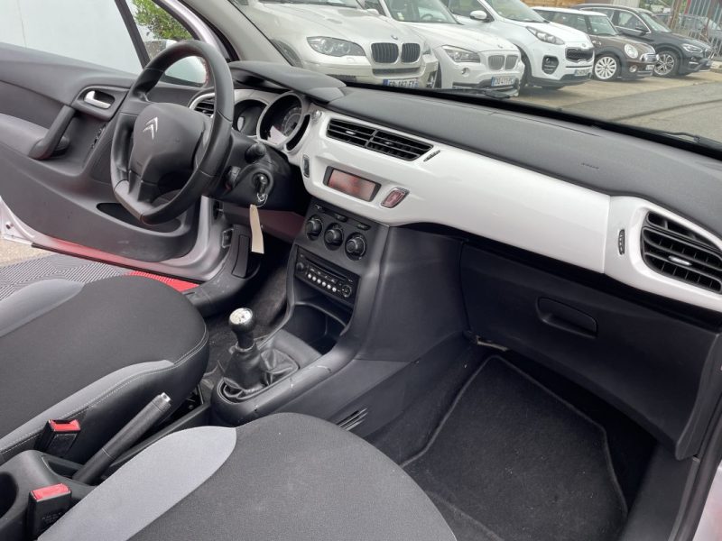 CITROEN C3 1.0 VTI  68 cv   GARANTIE 3/12 MOIS
