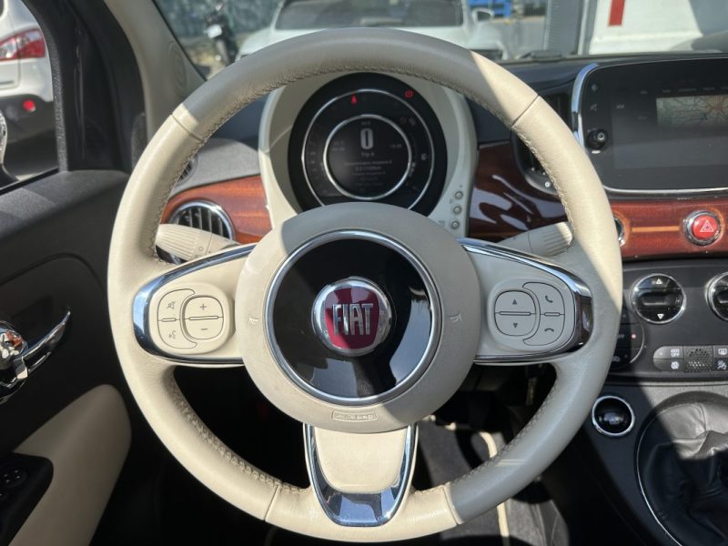 FIAT 500C 0.9 85ch Édition Riva 