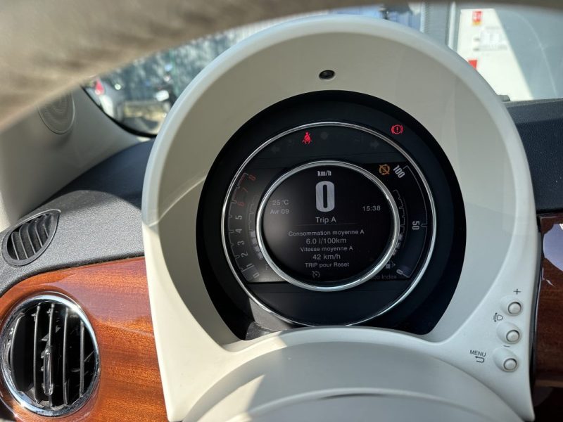 FIAT 500C 0.9 85ch Édition Riva 