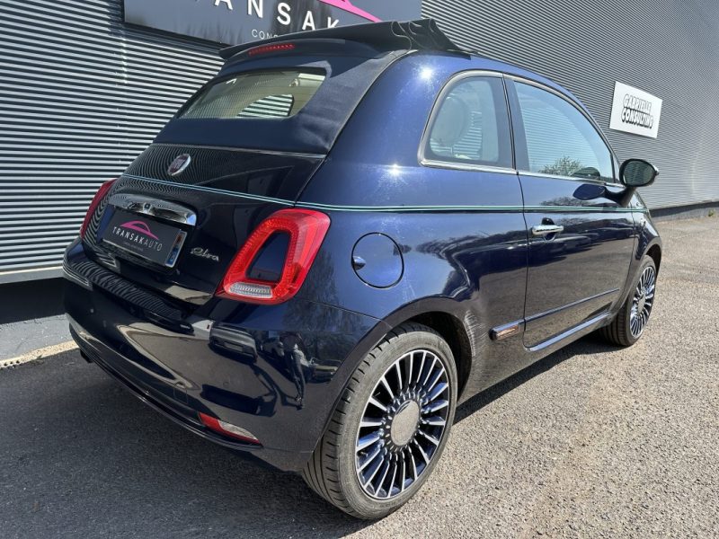 FIAT 500C 0.9 85ch Édition Riva 