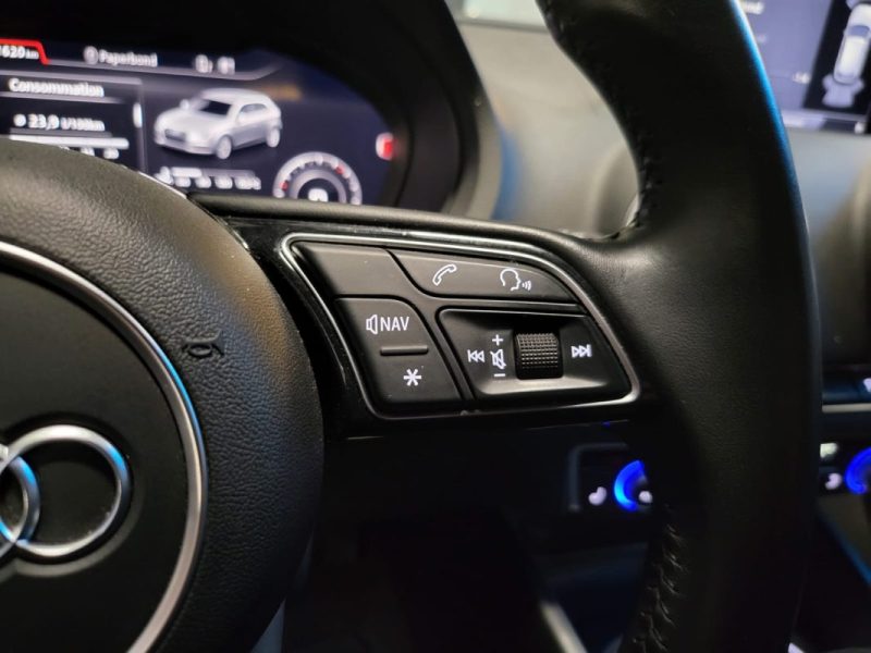 AUDI A3 SPORTBACK 1.5 TFSI 150cv PACK S LINE / SIEGES CHAUFFANTS / CARPLAY / VIRTUAL COCKPIT / KEY L