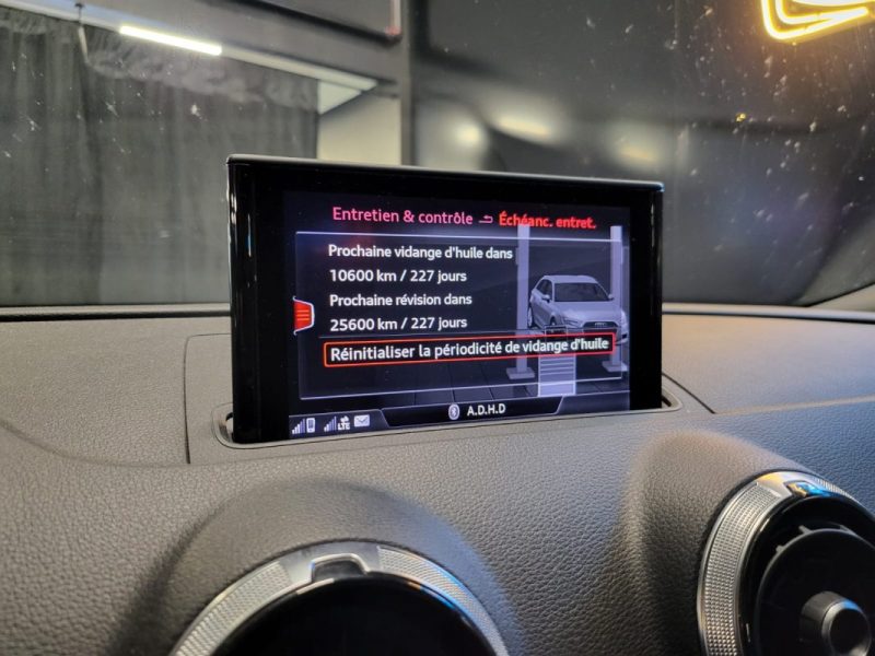 AUDI A3 SPORTBACK 1.5 TFSI 150cv PACK S LINE / SIEGES CHAUFFANTS / CARPLAY / VIRTUAL COCKPIT / KEY L