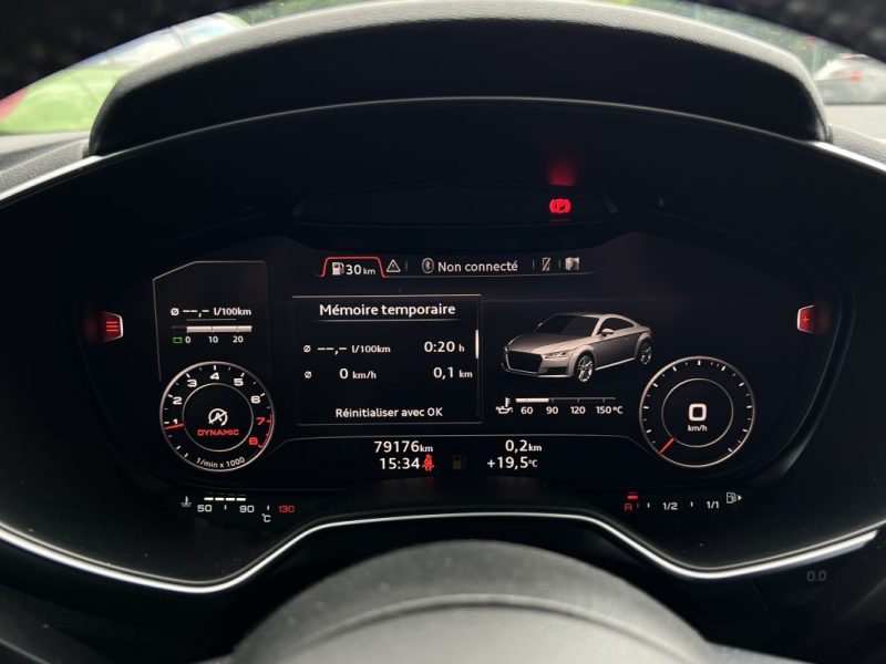 AUDI TT COUPE III MK3 COUPE S-LINE 2.0 TFSI 230 Cv VIRTUAL COCKPIT / CRIT AIR 1 - GARANTIE 1 AN