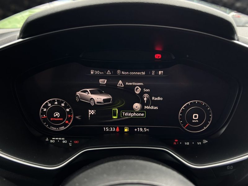 AUDI TT COUPE III MK3 COUPE S-LINE 2.0 TFSI 230 Cv VIRTUAL COCKPIT / CRIT AIR 1 - GARANTIE 1 AN