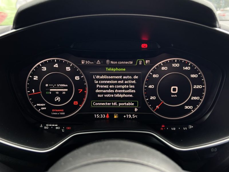 AUDI TT COUPE III MK3 COUPE S-LINE 2.0 TFSI 230 Cv VIRTUAL COCKPIT / CRIT AIR 1 - GARANTIE 1 AN