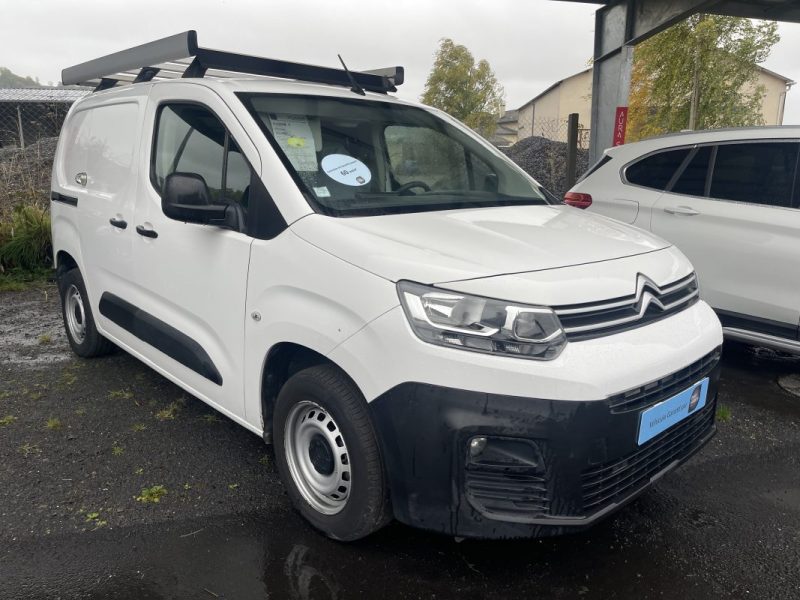 Citroën BERLINGO VAN M 100 S&S CLUB - 9990 euros HT - Garantie 12 Mois sur toute la France