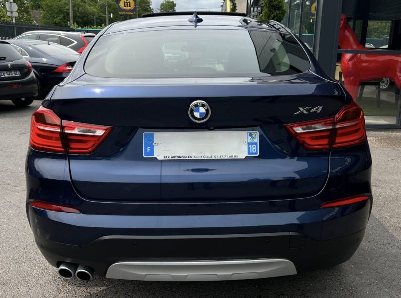 BMW X4 F26 XLINE 35D 3.0 6 CYLINDRES 313 Cv INTERIEUR CUIR TOIT OUVRANT GRAND GPS - GARANTIE 1 AN
