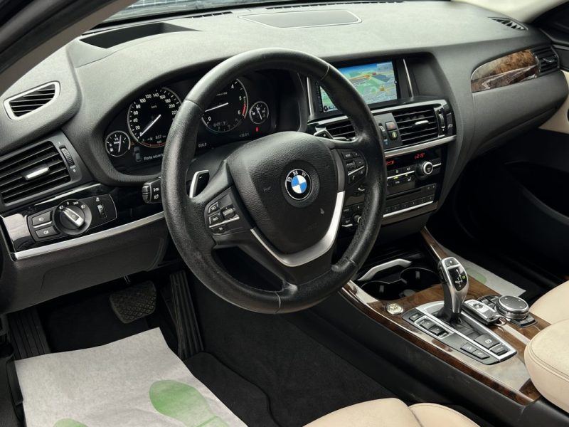 BMW X4 F26 XLINE 35D 3.0 6 CYLINDRES 313 Cv INTERIEUR CUIR TOIT OUVRANT GRAND GPS - GARANTIE 1 AN