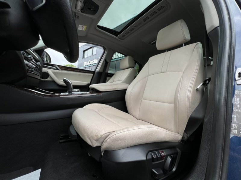 BMW X4 F26 XLINE 35D 3.0 6 CYLINDRES 313 Cv INTERIEUR CUIR TOIT OUVRANT GRAND GPS - GARANTIE 1 AN