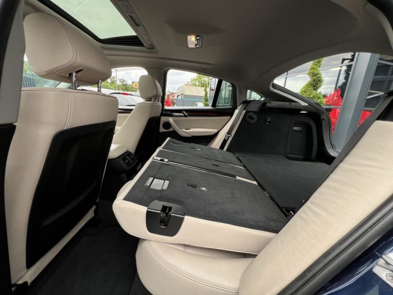 BMW X4 F26 XLINE 35D 3.0 6 CYLINDRES 313 Cv INTERIEUR CUIR TOIT OUVRANT GRAND GPS - GARANTIE 1 AN