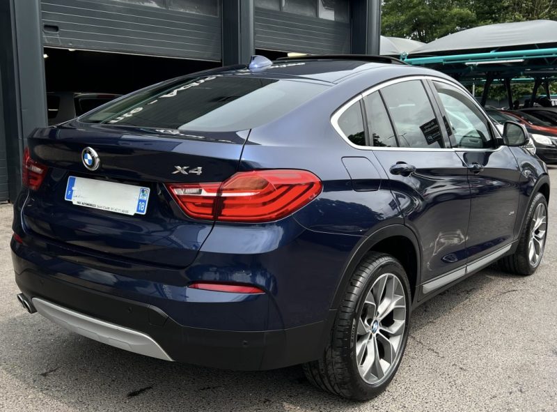BMW X4 F26 XLINE 35D 3.0 6 CYLINDRES 313 Cv INTERIEUR CUIR TOIT OUVRANT GRAND GPS - GARANTIE 1 AN
