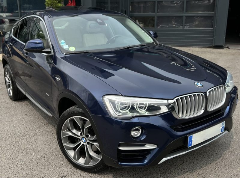 BMW X4 F26 XLINE 35D 3.0 6 CYLINDRES 313 Cv INTERIEUR CUIR TOIT OUVRANT GRAND GPS - GARANTIE 1 AN