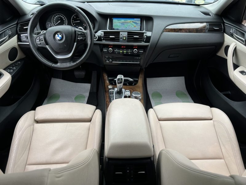 BMW X4 F26 XLINE 35D 3.0 6 CYLINDRES 313 Cv INTERIEUR CUIR TOIT OUVRANT GRAND GPS - GARANTIE 1 AN