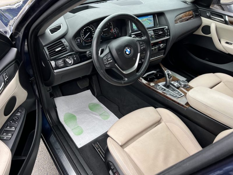BMW X4 F26 XLINE 35D 3.0 6 CYLINDRES 313 Cv INTERIEUR CUIR TOIT OUVRANT GRAND GPS - GARANTIE 1 AN