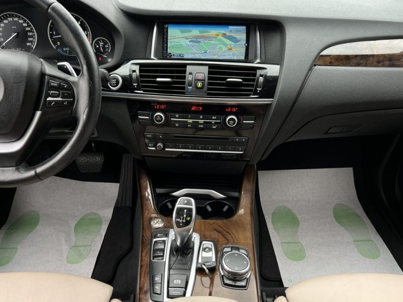 BMW X4 F26 XLINE 35D 3.0 6 CYLINDRES 313 Cv INTERIEUR CUIR TOIT OUVRANT GRAND GPS - GARANTIE 1 AN