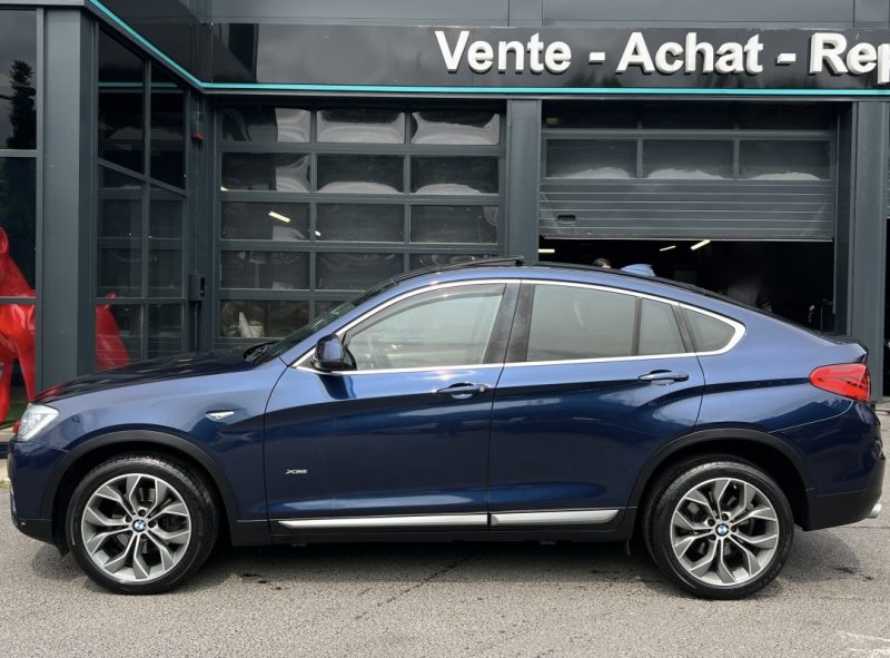 BMW X4 F26 XLINE 35D 3.0 6 CYLINDRES 313 Cv INTERIEUR CUIR TOIT OUVRANT GRAND GPS - GARANTIE 1 AN
