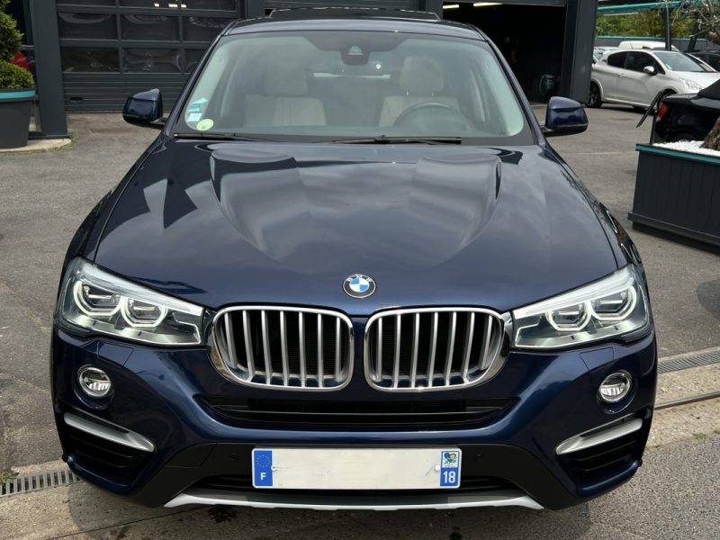 BMW X4 F26 XLINE 35D 3.0 6 CYLINDRES 313 Cv INTERIEUR CUIR TOIT OUVRANT GRAND GPS - GARANTIE 1 AN