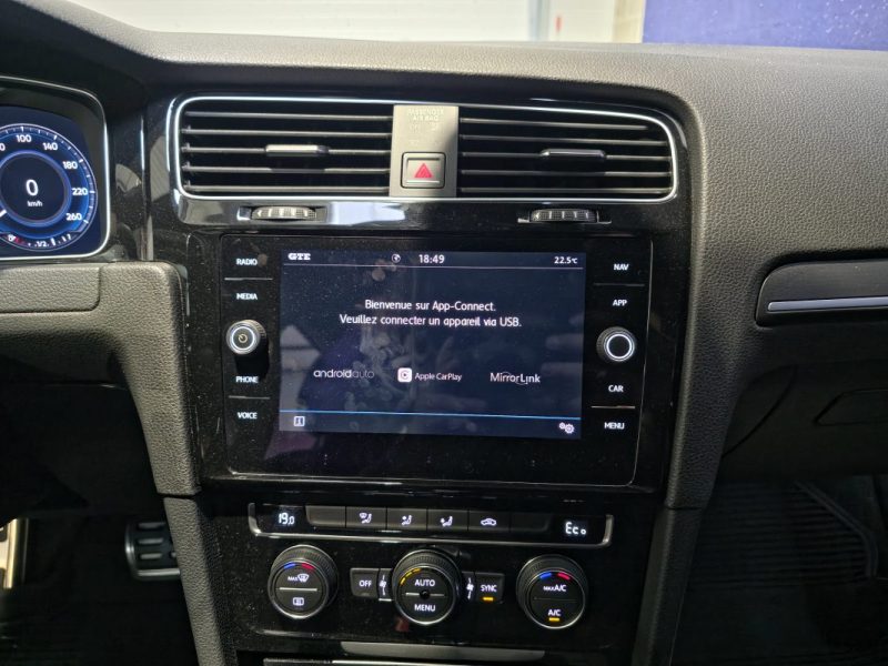 Volkswagen Golf VII GTE 1.4 TSI Hybrid 204 ch – Boîte Auto DSG6