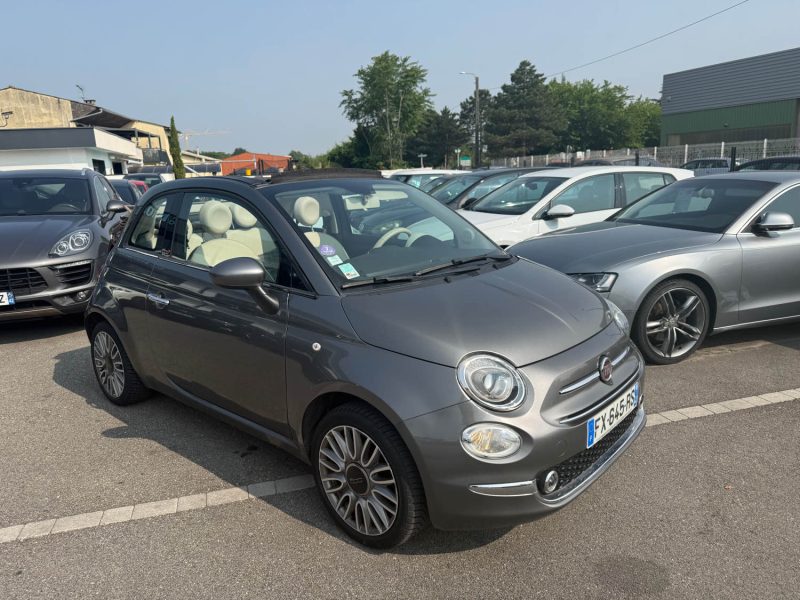 FIAT 500C 1.2 MPI 70CH CABRIOLET GARANTIE