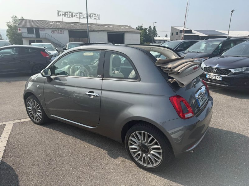 FIAT 500C 1.2 MPI 70CH CABRIOLET GARANTIE