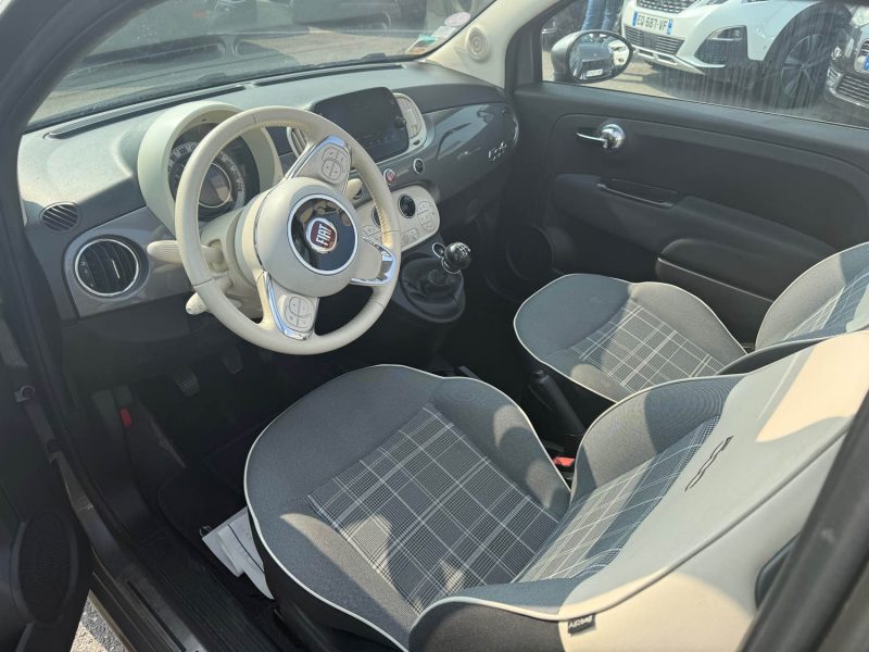 FIAT 500C 1.2 MPI 70CH CABRIOLET GARANTIE