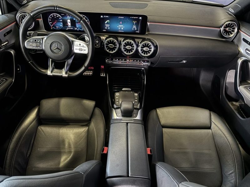 MERCEDES CLASSE A35 AMG 306ch SUSPENSION PILOTÉE / DIGITAL LIGHT / CUIR ÉTENDU / 360°/ BURMESTER 