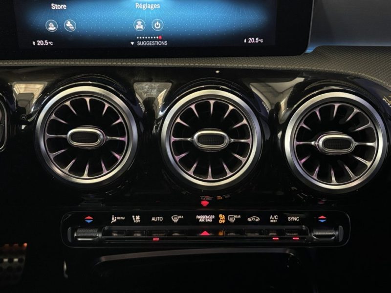 MERCEDES CLASSE A35 AMG 306ch SUSPENSION PILOTÉE / DIGITAL LIGHT / CUIR ÉTENDU / 360°/ BURMESTER 