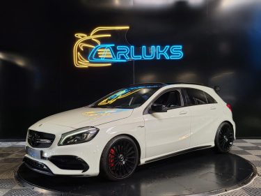 MERCEDES CLASSE A 45 AMG 2.0 4-MATIC / SIEGES F1 + ECHAPPEMENT SPORT + PACK AERO /