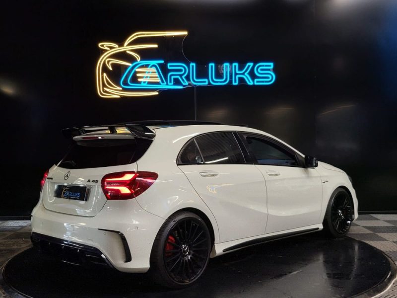 MERCEDES CLASSE A 45 AMG 2.0 4-MATIC / SIEGES F1 + ECHAPPEMENT SPORT + PACK AERO /