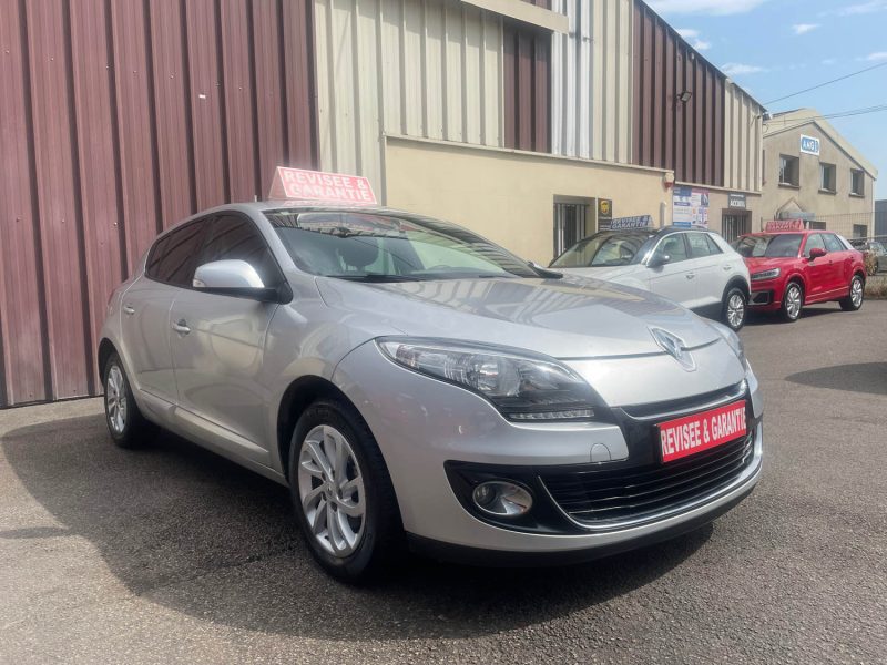 RENAULT MEGANE 2012 PHASE 2 1.2i - 16V TURBO TCE 115CV CRIT'AIR 1