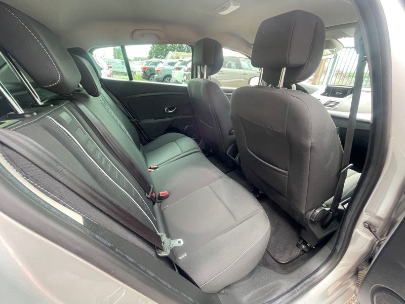 RENAULT MEGANE 2012 PHASE 2 1.2i - 16V TURBO TCE 115CV CRIT'AIR 1