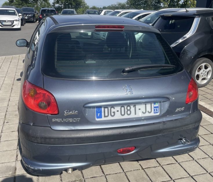 PEUGEOT 206 2006 1.4I PEUGEOT 206 75CH TURBAN