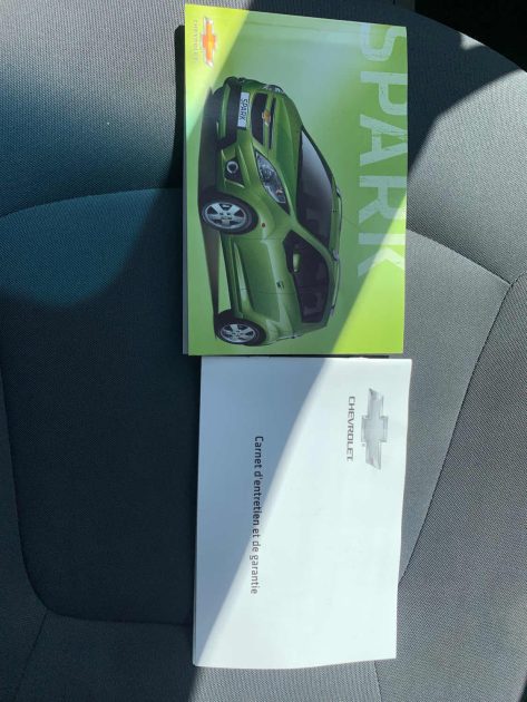 CHEVROLET SPARK 2012 1.0i