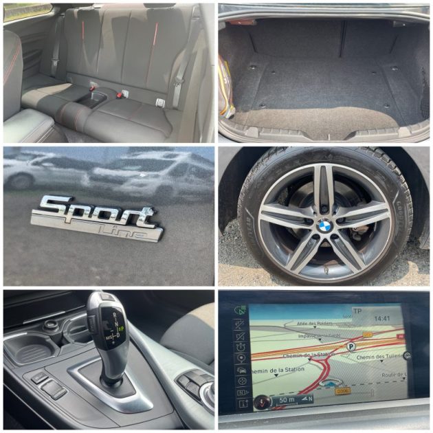 BMW Série 2 Coupé F22 - 220dA xDrive 190ch Sport Boite auto / Xénons / GPS 110.000 km 09/2015