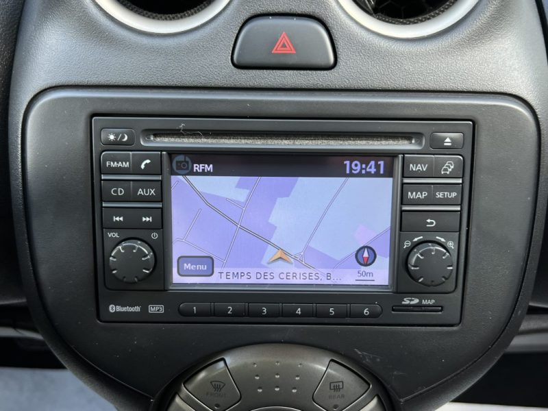 NISSAN MICRA III 1.2 80 Cv ECRAN TACTILE GPS BLUETOOTH REGULATUER 5 Pts  CRIT AIR 1 - GARANTIE 1 AN