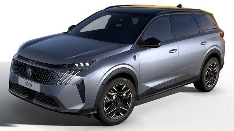 Peugeot 5008 nouveau Hybrid 136 e-dcs6 gt + toit pano