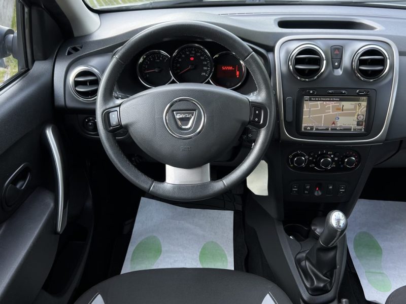 DACIA SANDERO II STEPWAY 1.5 DCI 90 CV ECRAN GPS TACTILE REGULATEUR BLUETOOTH - GARANTIE 1 AN