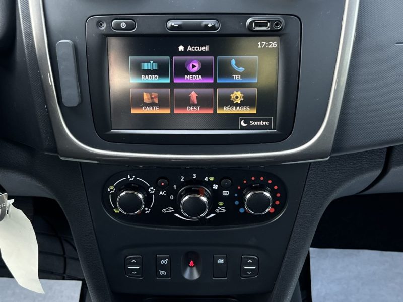 DACIA SANDERO II STEPWAY 1.5 DCI 90 CV ECRAN GPS TACTILE REGULATEUR BLUETOOTH - GARANTIE 1 AN