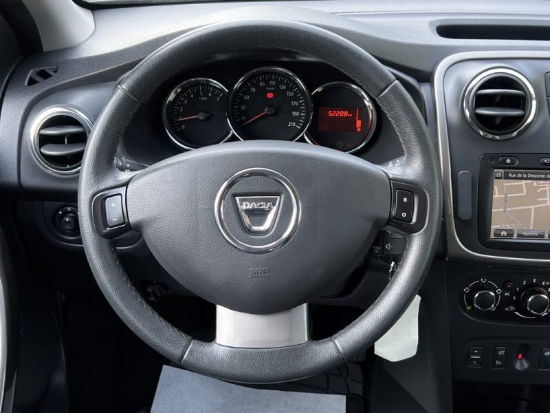 DACIA SANDERO II STEPWAY 1.5 DCI 90 CV ECRAN GPS TACTILE REGULATEUR BLUETOOTH - GARANTIE 1 AN