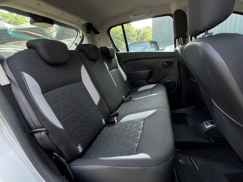 DACIA SANDERO II STEPWAY 1.5 DCI 90 CV ECRAN GPS TACTILE REGULATEUR BLUETOOTH - GARANTIE 1 AN