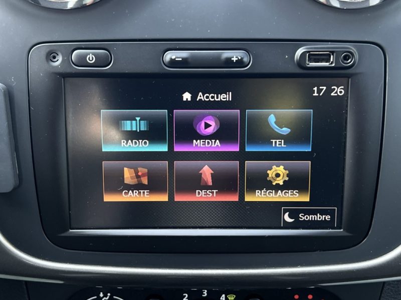 DACIA SANDERO II STEPWAY 1.5 DCI 90 CV ECRAN GPS TACTILE REGULATEUR BLUETOOTH - GARANTIE 1 AN