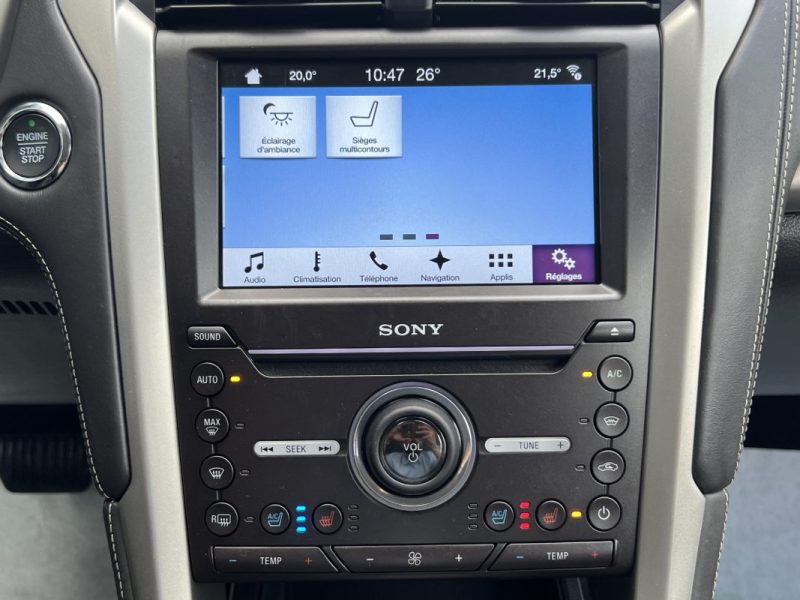 FORD MONDEO 4 IV VIGNAL 2.0 HYBRID 140 / 187 Cv 1ERE MAIN 27 800 Kms TOUTES OPTIONS - GARANTIE 1 AN