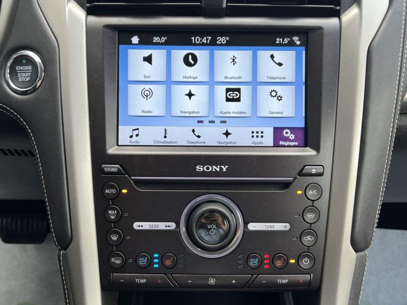 FORD MONDEO 4 IV VIGNAL 2.0 HYBRID 140 / 187 Cv 1ERE MAIN 27 800 Kms TOUTES OPTIONS - GARANTIE 1 AN