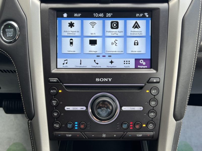 FORD MONDEO 4 IV VIGNAL 2.0 HYBRID 140 / 187 Cv 1ERE MAIN 27 800 Kms TOUTES OPTIONS - GARANTIE 1 AN